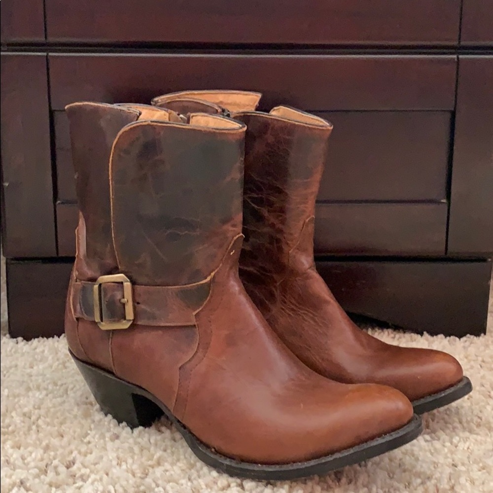 Leather Booties